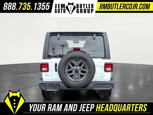 Bright White Clearcoat 2026 Jeep Wrangler Sport RHD