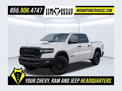 Bright White Clearcoat 2027 RAM 1500 Rebel