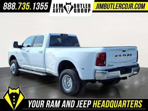 Bright White Clearcoat 2026 RAM 3500 Laramie