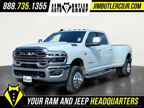 Bright White Clearcoat 2026 RAM 3500 Laramie