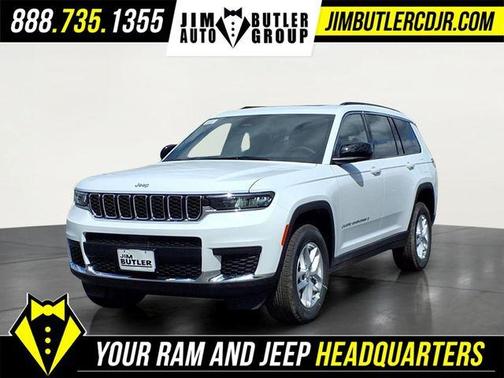 Bright White Clearcoat 2026 Jeep Grand Cherokee L Laredo