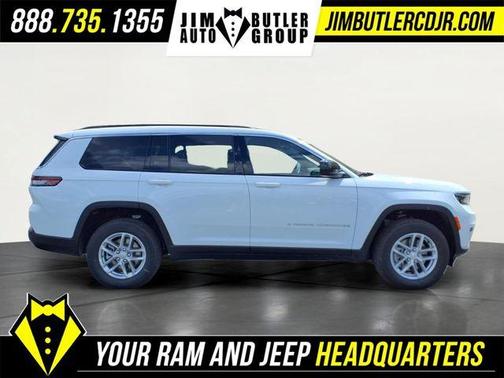 Bright White Clearcoat 2026 Jeep Grand Cherokee L Laredo