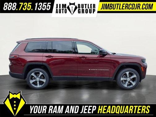 Velvet Red Pearlcoat 2026 Jeep Grand Cherokee L Limited