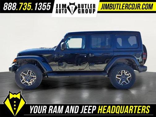Black Clearcoat 2026 Jeep Wrangler Sahara