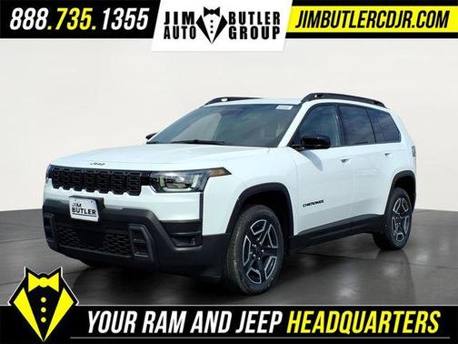 Bright White Clearcoat 2026 Jeep Cherokee LAREDO/LIMITED