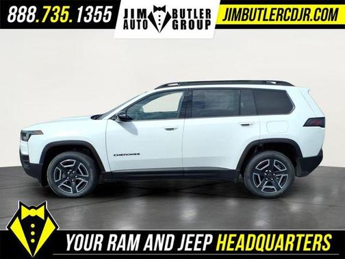 Bright White Clearcoat 2026 Jeep Cherokee LAREDO/LIMITED