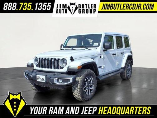 Bright White Clearcoat 2026 Jeep Wrangler Sahara