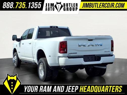 Bright White Clearcoat 2026 RAM 3500 Laramie