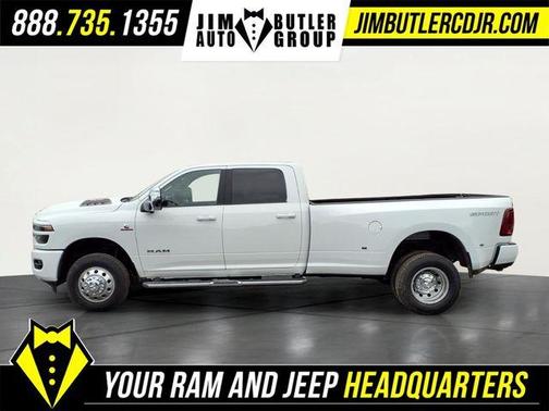 Bright White Clearcoat 2026 RAM 3500 Laramie