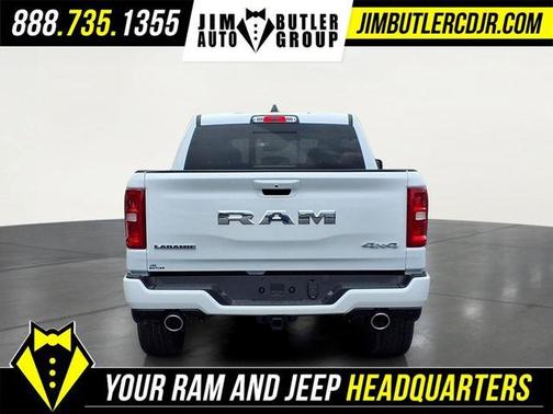 Bright White Clearcoat 2026 RAM 1500 Laramie