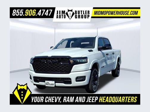 Bright White Clearcoat 2026 RAM 1500 Big Horn/Lone Star