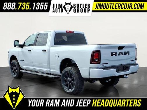Bright White Clearcoat 2026 RAM 2500 Big Horn
