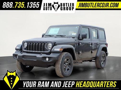 Black Clearcoat 2026 Jeep Wrangler Sport