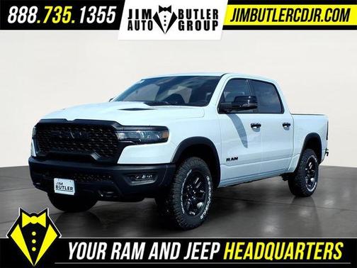 Bright White Clearcoat 2026 RAM 1500 Rebel