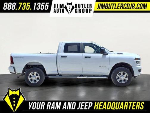 Bright White Clearcoat 2026 RAM 2500 Big Horn