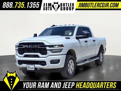 Bright White Clearcoat 2026 RAM 2500 Big Horn