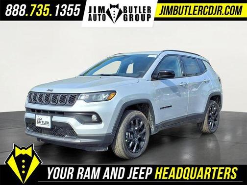 Silver Zynith 2026 Jeep Compass Latitude