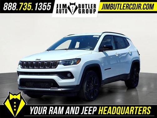 Bright White Clearcoat 2026 Jeep Compass Latitude