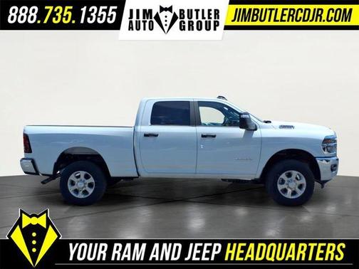 Bright White Clearcoat 2026 RAM 2500 Big Horn