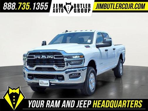 Bright White Clearcoat 2026 RAM 2500 Big Horn