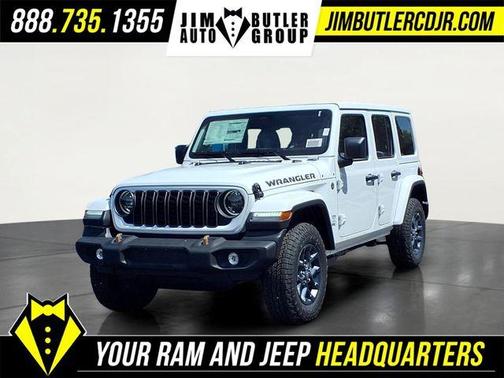 Bright White Clearcoat 2026 Jeep Wrangler Sport