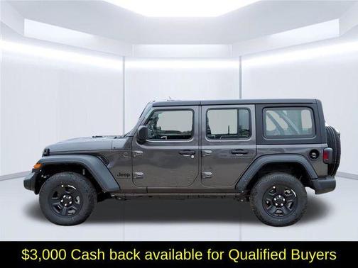 Granite Crystal Clearcoat Metallic 2026 Jeep Wrangler Sport
