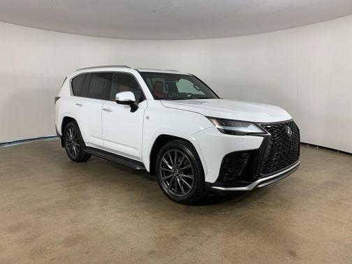 Ultra White 2024 Lexus LX 600 F SPORT