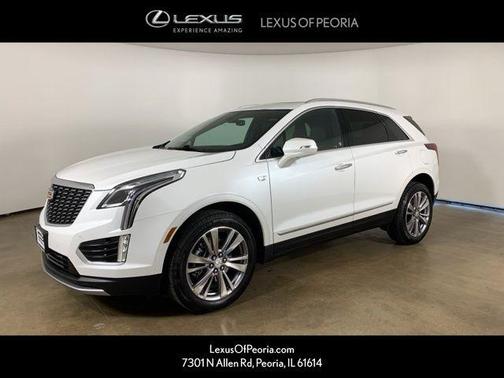 Crystal White Tricoat 2024 Cadillac XT5 Premium Luxury