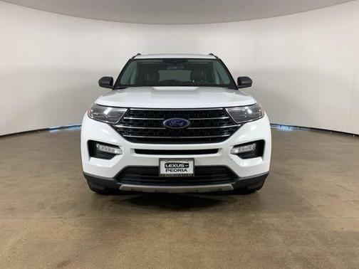OXFORD WHITE 2021 Ford Explorer XLT