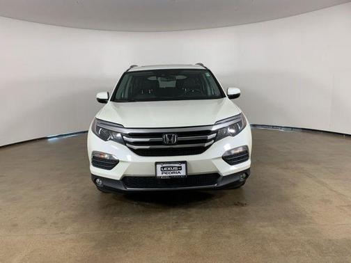 White Diamond Pearl 2017 Honda Pilot Elite