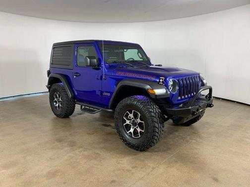 Ocean Blue Metallic Clearcoat 2020 Jeep Wrangler Rubicon