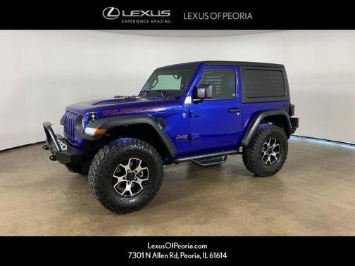 Ocean Blue Metallic Clearcoat 2020 Jeep Wrangler Rubicon