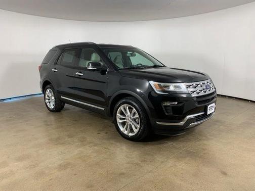 AGATE BLACK METALLIC 2019 Ford Explorer Limited