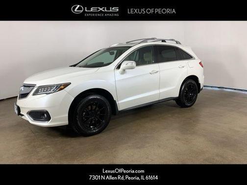 White Diamond Pearl 2017 Acura RDX Advance Package