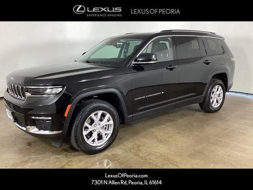 Diamond Black Crystal Pearlcoat 2022 Jeep Grand Cherokee L Limited