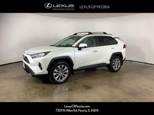 Blizzard Pearl 2021 Toyota RAV4 Limited
