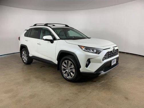 Blizzard Pearl 2021 Toyota RAV4 Limited