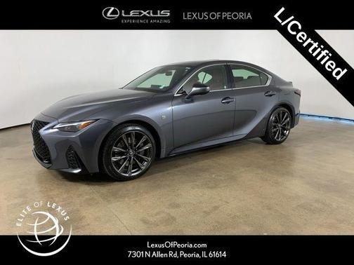 cloudburst gray 2025 Lexus IS 350 Base