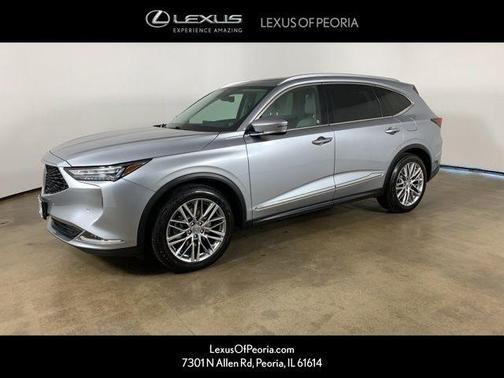 Lunar Silver Metallic 2023 Acura MDX Advance Package