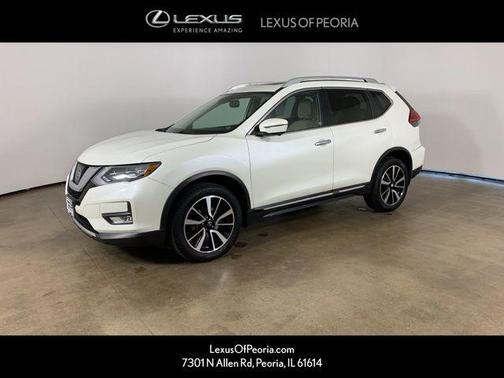 Pearl White 2017 Nissan Rogue SL