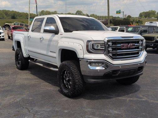 Summit White 2018 GMC Sierra 1500 SLT