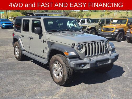 Sting Gray Clearcoat 2020 Jeep Wrangler Unlimited Sport