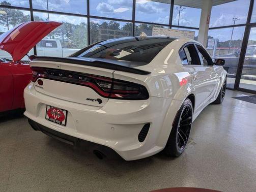 White Knuckle Clearcoat 2023 Dodge Charger SRT Hellcat Widebody