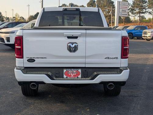 Bright White Clearcoat 2026 RAM 1500 Tungsten