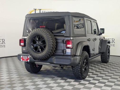 Granite Crystal Clearcoat Metallic 2022 Jeep Wrangler Unlimited Sport