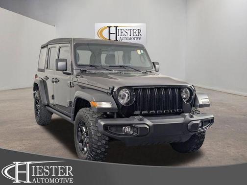 Granite Crystal Clearcoat Metallic 2022 Jeep Wrangler Unlimited Sport