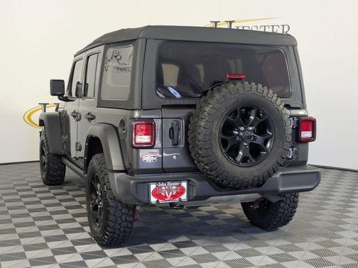 Granite Crystal Clearcoat Metallic 2022 Jeep Wrangler Unlimited Sport