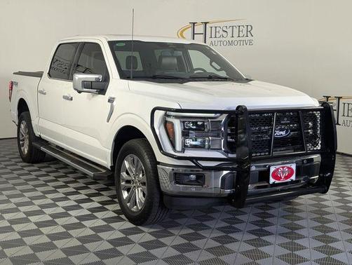 White Metallic 2025 Ford F-150 Lariat
