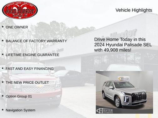 Silver 2024 Hyundai PALISADE SEL