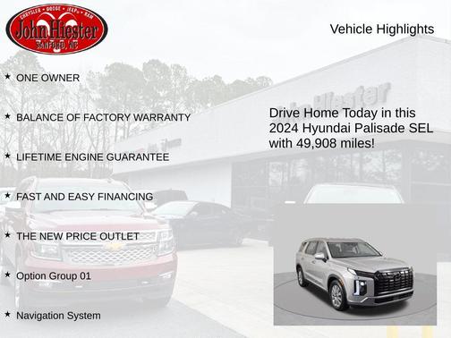 Silver 2024 Hyundai PALISADE SEL